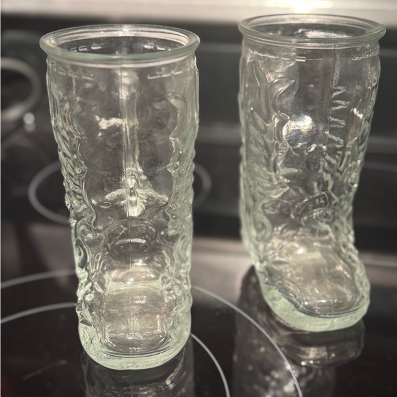 Glass Boot Mug Set - Picture 2 of 3